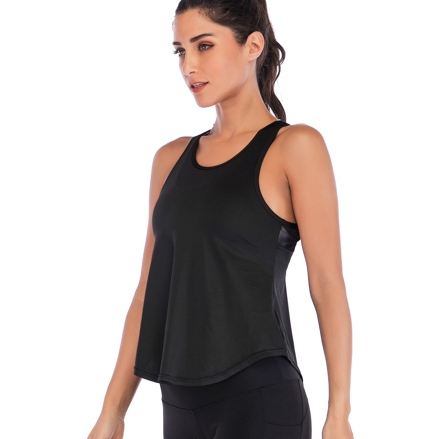 Mesh breathable yoga clothing